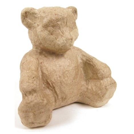 Teddy bear Paper Mache | decopatch