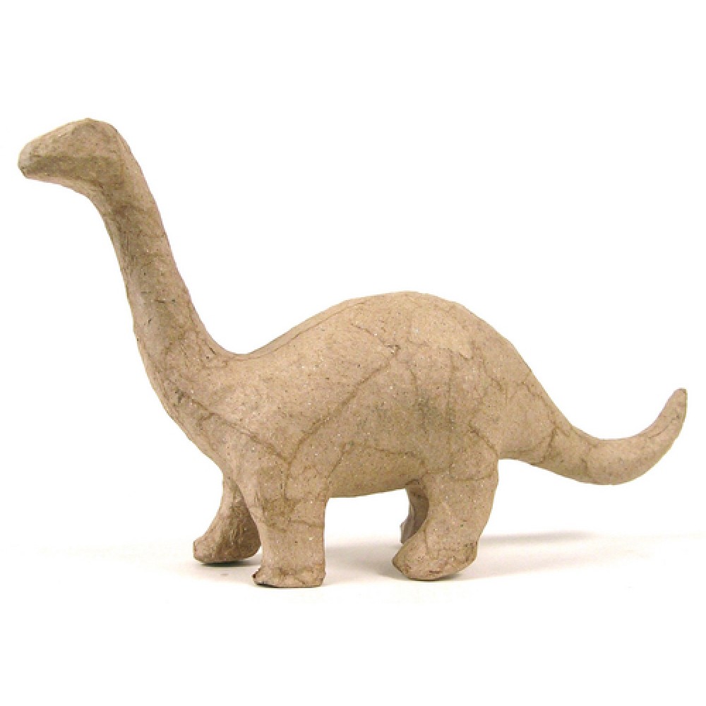 Small Paper Mache Brontosaurus Figure