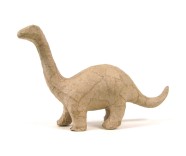 Small Paper Mache Brontosaurus Figure