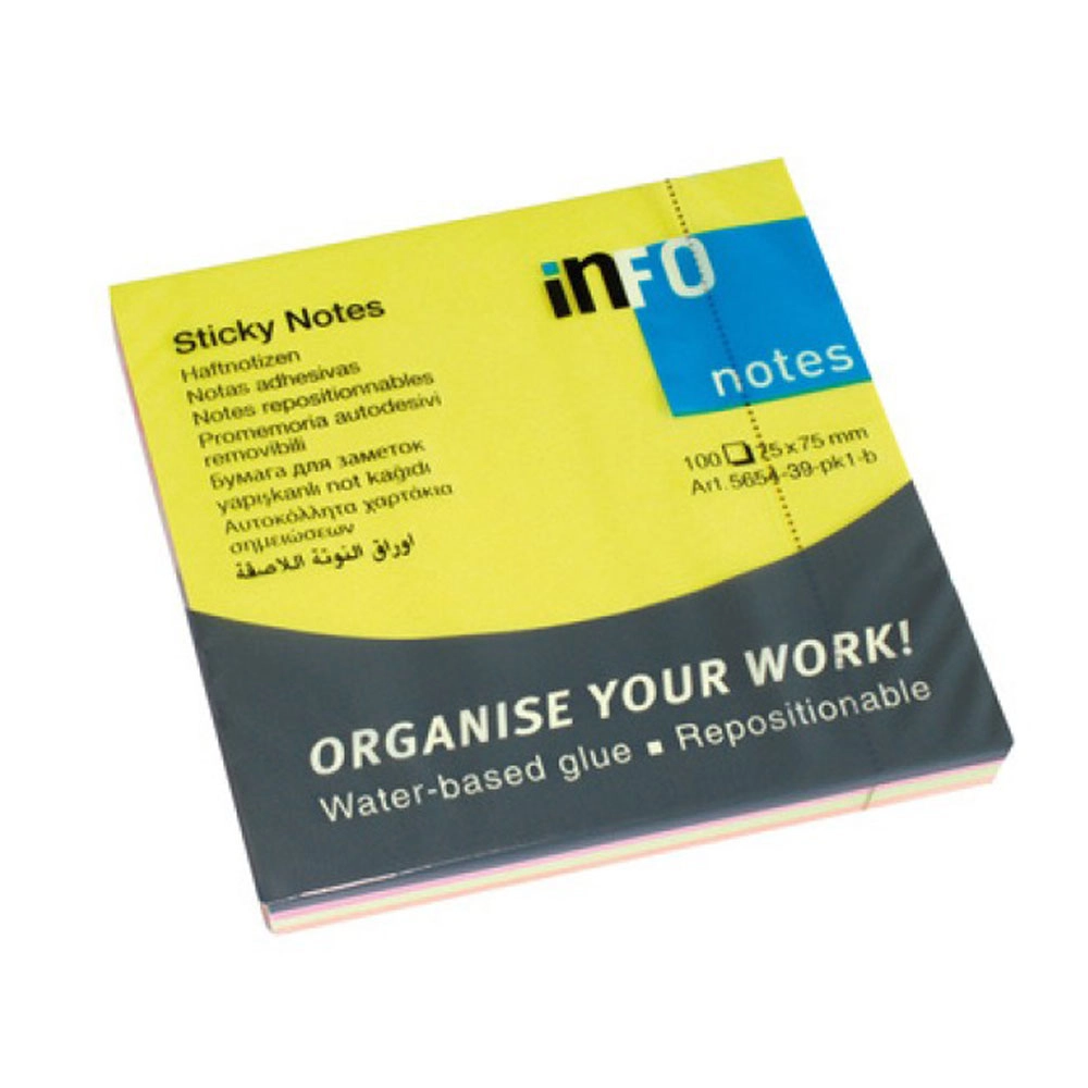 Sticky Notes 100 sheets | Info - Product Image