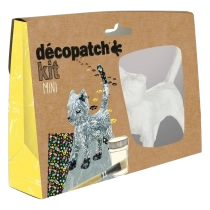 Cat Mini Kit Paper Mache | Decopatch