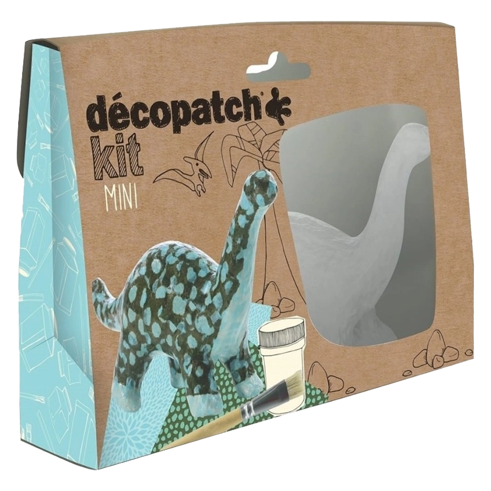 Dinosaur Mini Kit Paper Mache | Decopatch - Product Image