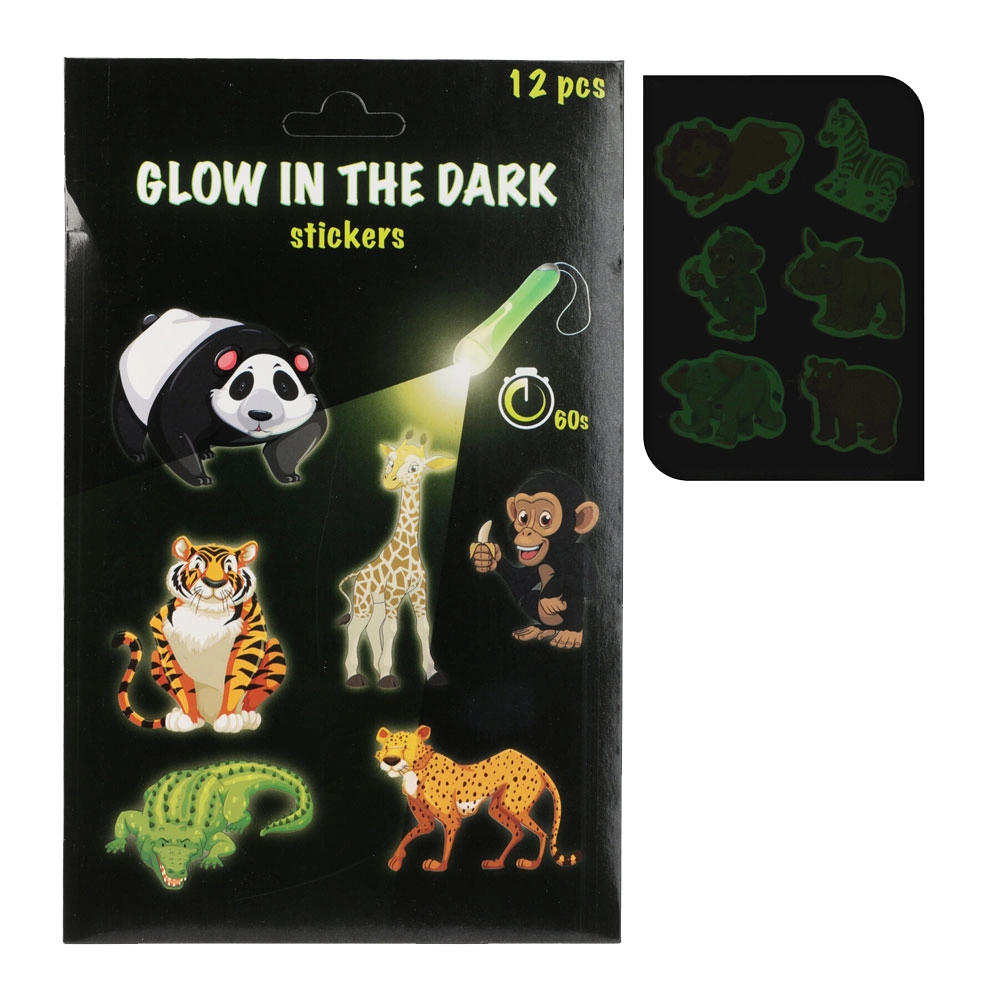 Glow in the Dark Stickers Material