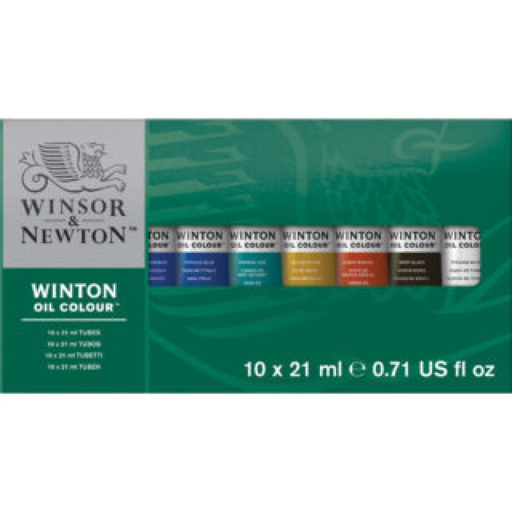 Oil Color Tube Set of 10x21ml | Winsor & Newton