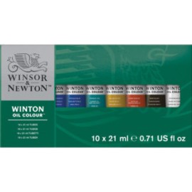 Winton Oil Colour 10x21ml Tube Set