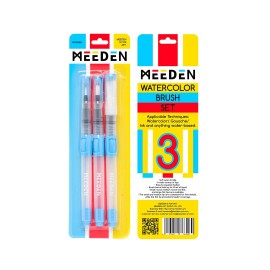 Watercolor Brush Pens 3 pcs | Meeden