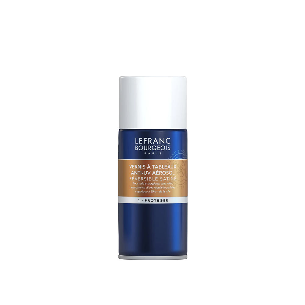 ANTI-UV Satin Picture Varnish Aerosol 150ml | Lefranc & Bourgeois