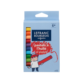 Oil Pastels Color For Kids Set Of 12 | Lefranc & Bourgeois
