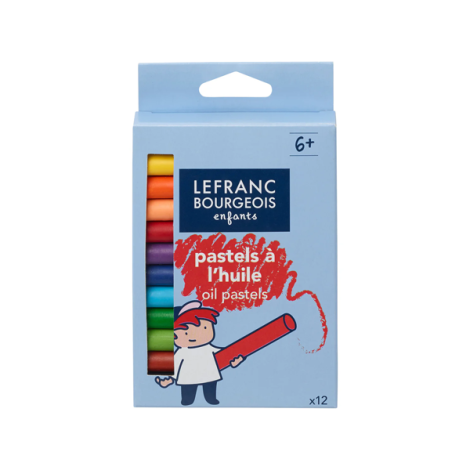 oil pastels color for kids set of 12 | Lefranc & Bourgeois