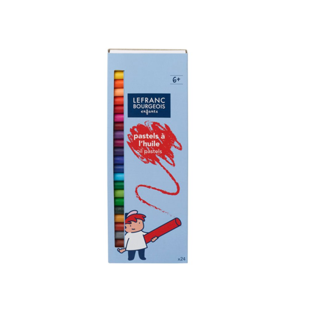 oil pastels color for kids set of 24 | Lefranc & Bourgeois