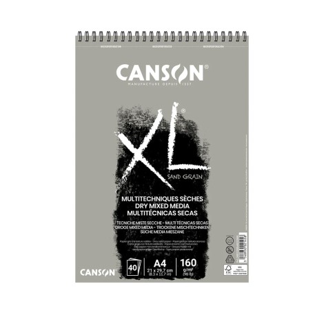 Canson XL Sand Grain Sketch Pad A4 