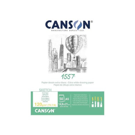 Canson Drawing 1557 A5 120g | canson