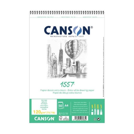 Canson sketcbook  Wire Local 1557 A4 | canson 