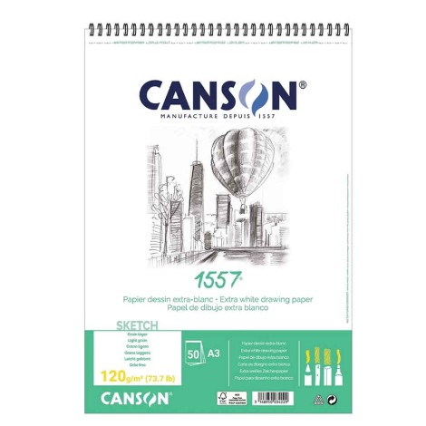 Canson sketcbook  Wire Local 1557 A3 | canson 