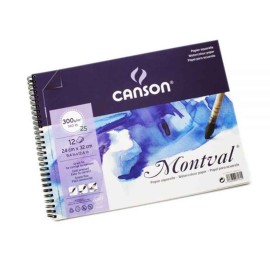 Montval Watercolor Spiral Pad | Canson
