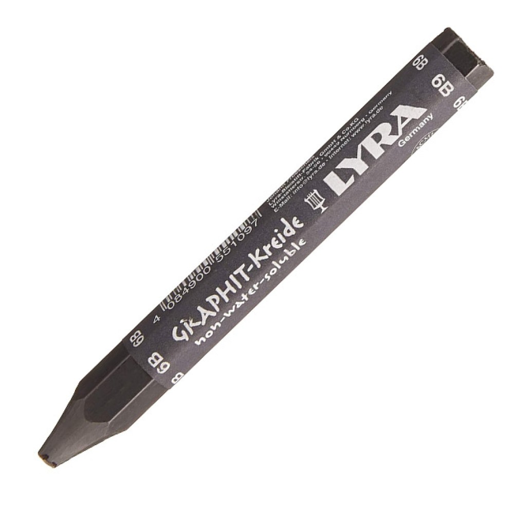 Graphite Crayon Individual Stick 6B | lyra