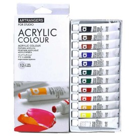 Acrylic colors set of 12 | Art Rangers