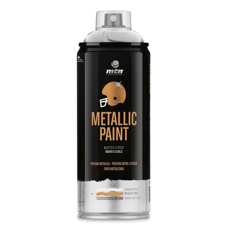 mtn Metallic Aluminum spray paint 400ml | montana