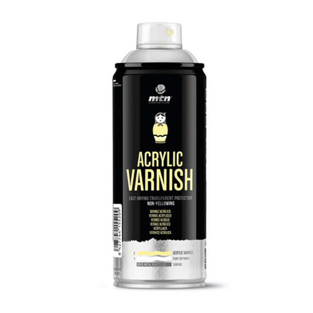 MTN acrylic varnish spray paint 400ml | montana
