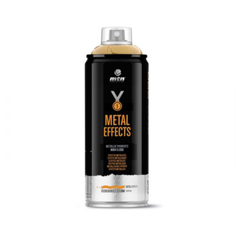 MTN metal Gold effects spray 400ml | montana