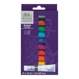 Water Mixable Oil Colour 10 Tubes - Winsor & Newton