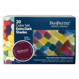 PanPastel Extra Dark Shades (20 Color Set)