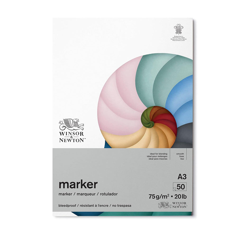 Bleedproof Marker Paper Pad A3 | Winsor & Newton 