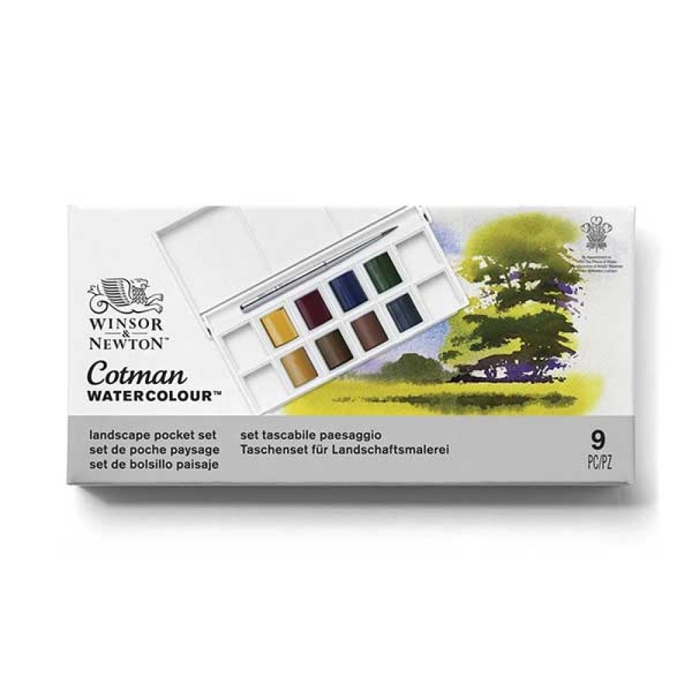 Watercolors Cotman Pocket Landscape | Winsor & Newton 