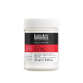 Acrylic Satin Gel Medium 237ml | Liquitex