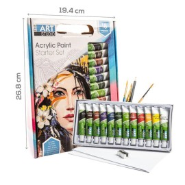 Acrylic Paint Starter Set of 18 | The Art Studio