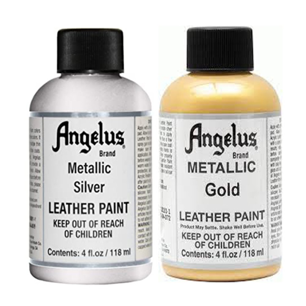 Metallic Leather Paint 118ml | Angelus