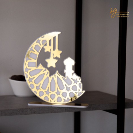 Acrylic ramadan moon souvenir | xapl