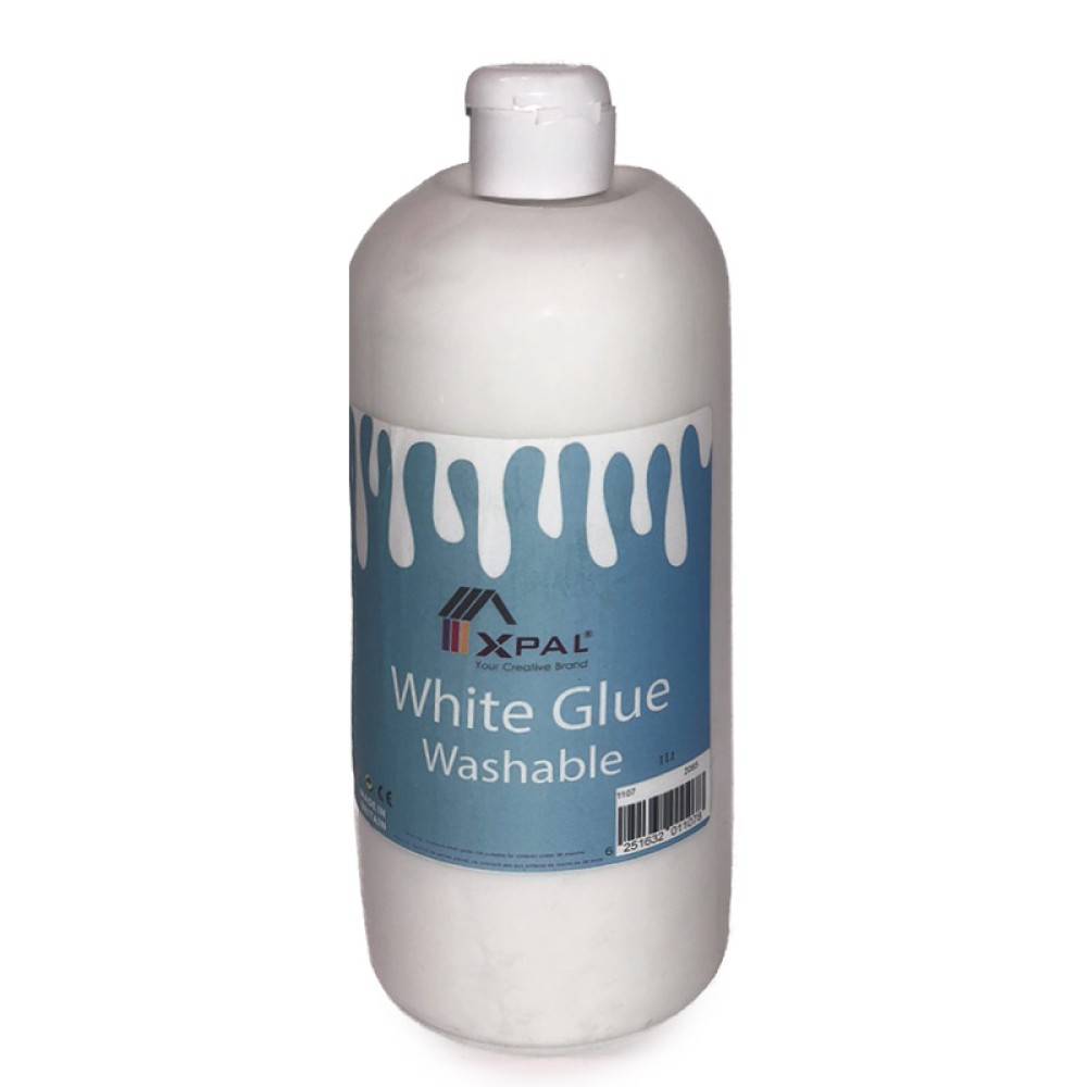 Washable White Glue -  Scola 1 Ltr