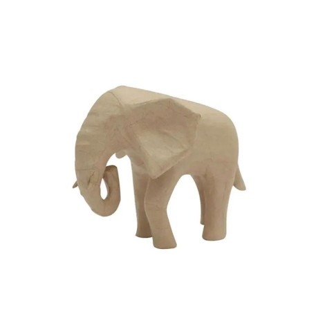 african Elephant Paper Mache | decopatch