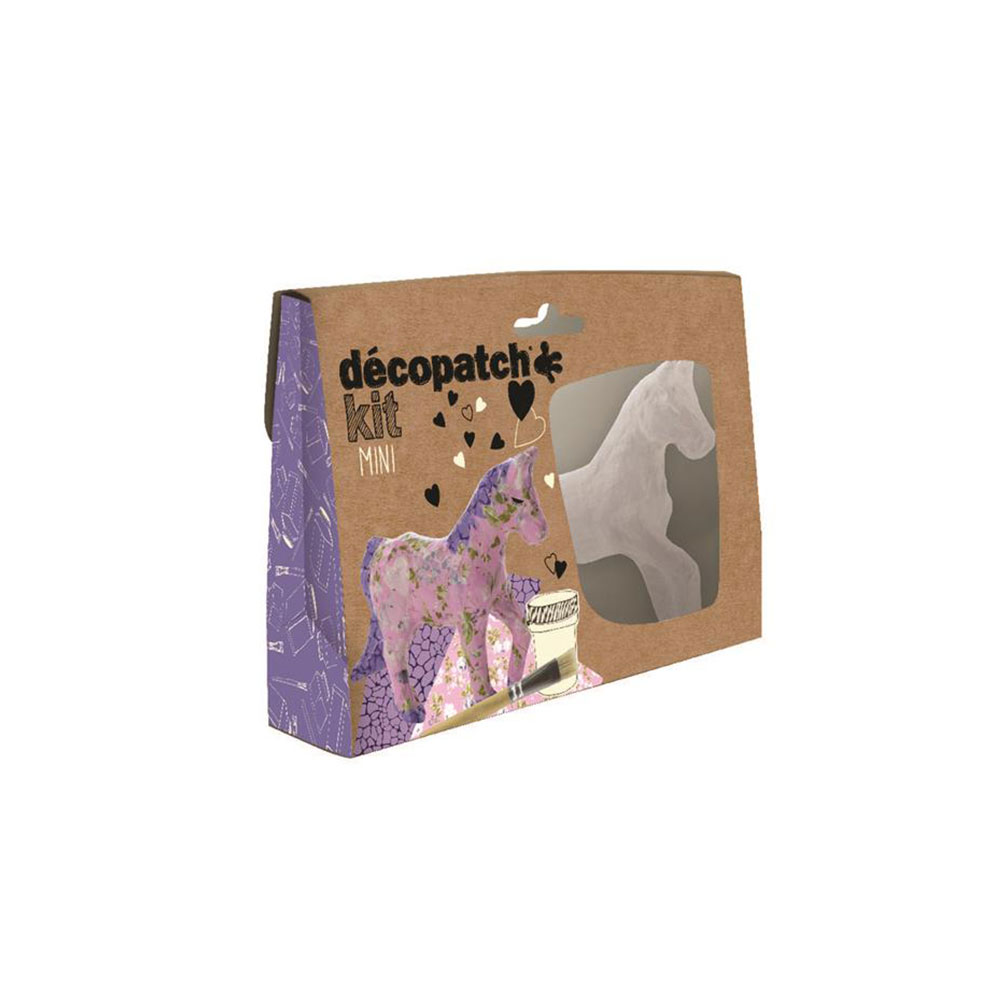 horse Mini Kit Paper Mache | Decopatch
