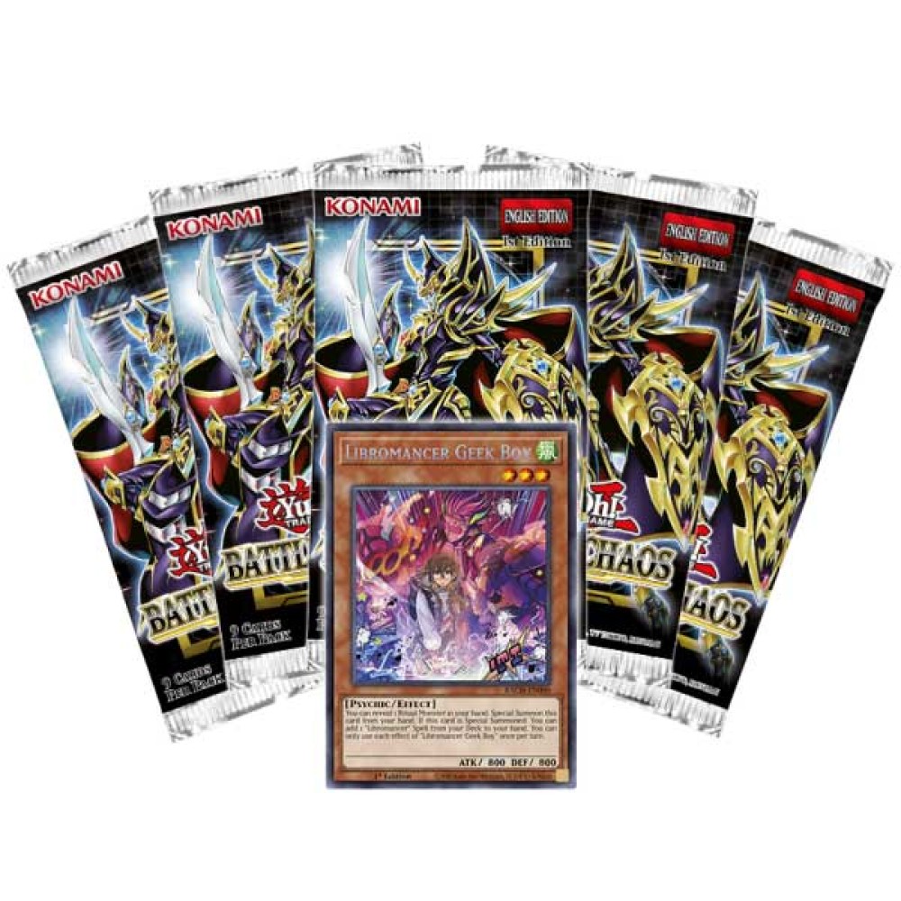 Yugioh Battle of Chaos Cards Booster