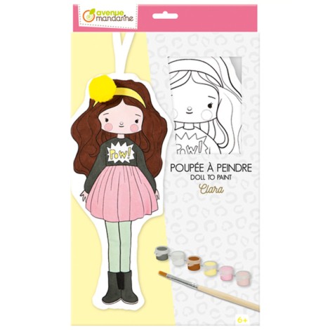 Doll to paint - Avenue Mandarine Clara