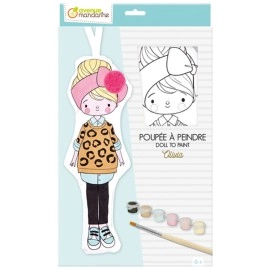 Doll to paint - Olivia | Avenue Mandarine Doll to paint - Olivia | Avenue Mandarine - Thumbnail 1