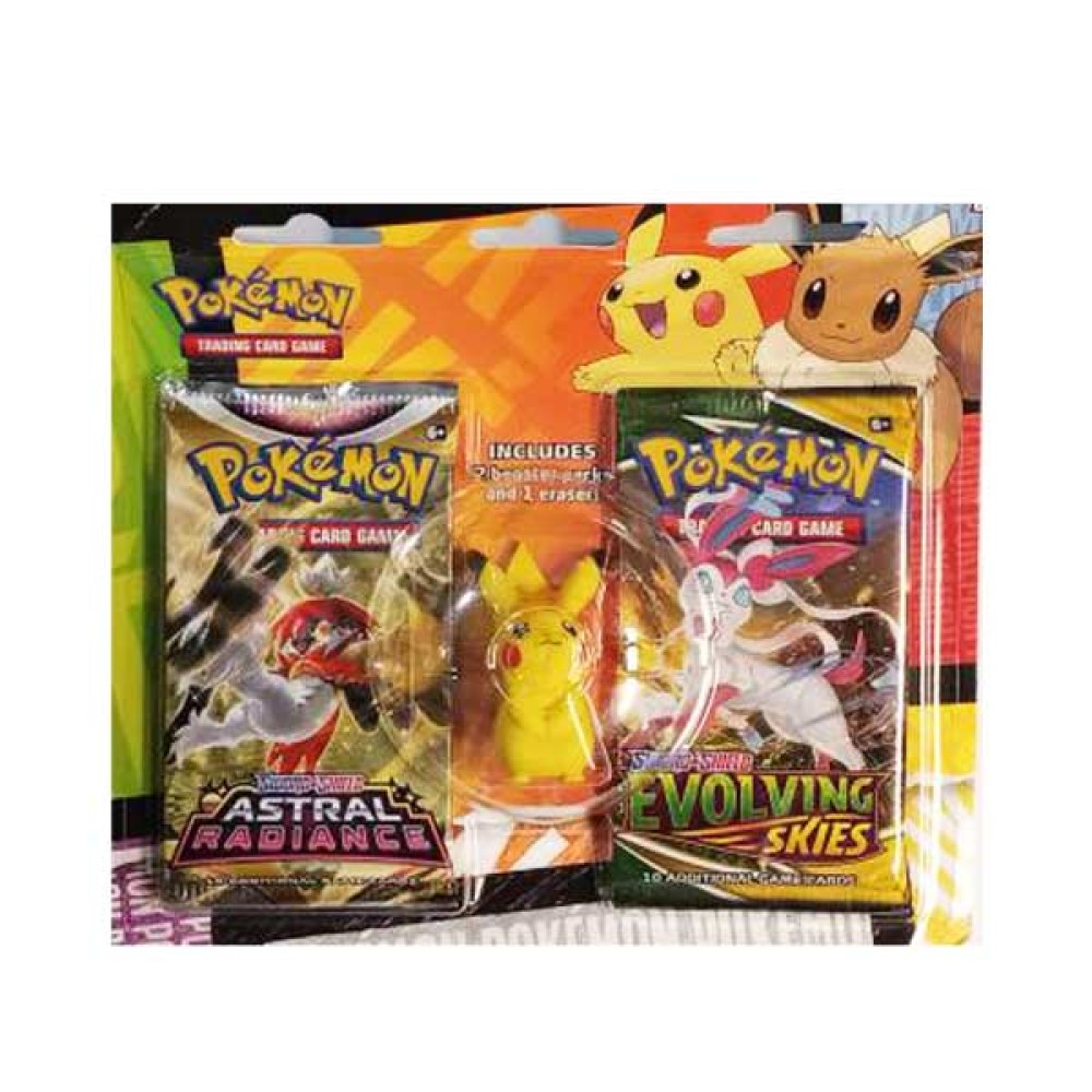 Pokemon TCG 2 Booster Packs and Eraser