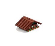 Mini Wooden Cottage Miniatures