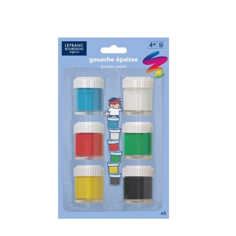 Poster Color Set of 6 for kids | Lefranc & Bourgeois