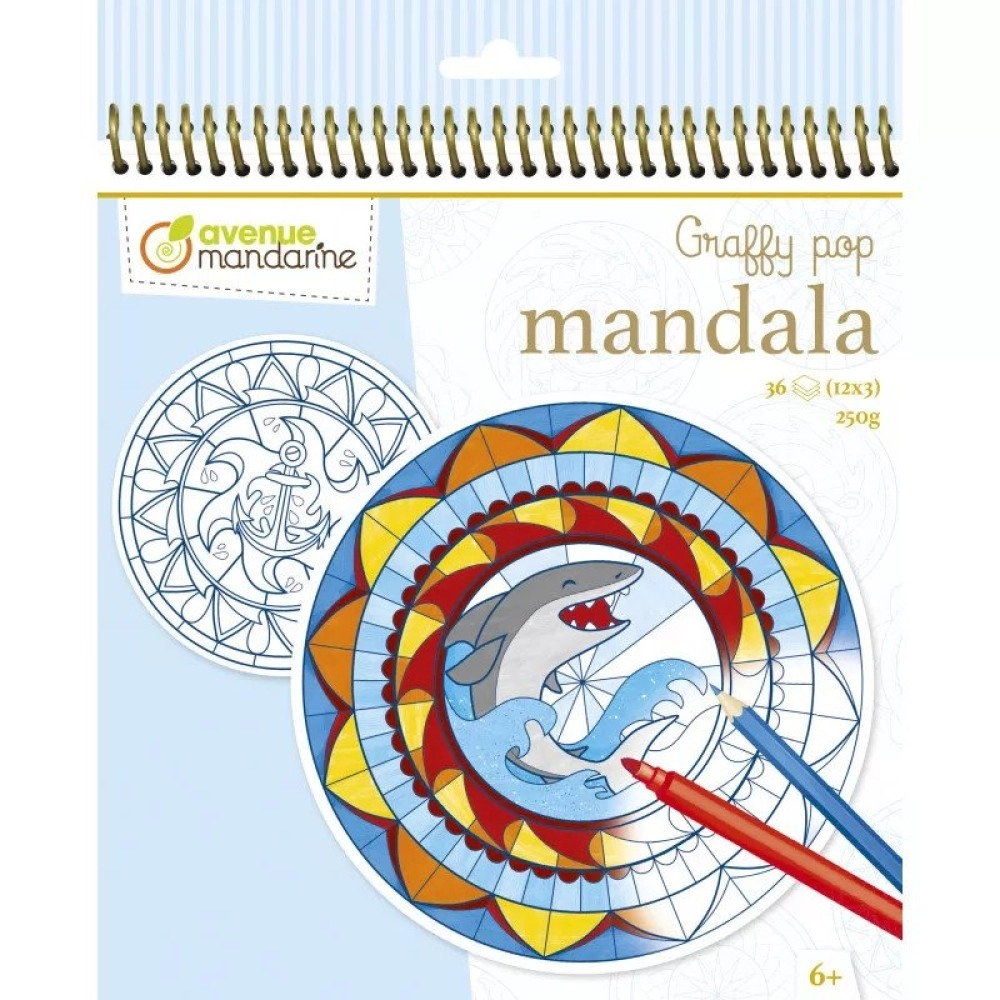Boy Graffy Pop Mandala | Avenue Mandarine