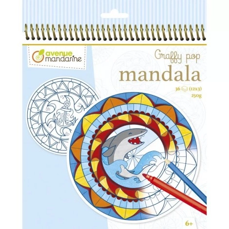 Boy Graffy Pop Mandala | Avenue Mandarine