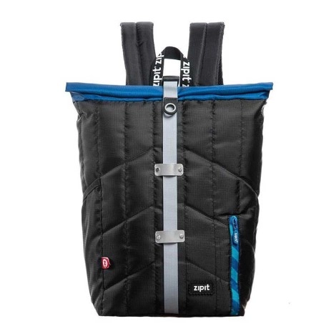 Puffer Black Backpack | Zipit