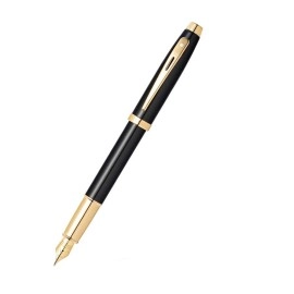 9322 Fountain Pen Glossy Black With Gold Trim | Sheaffer
