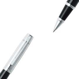 9314 Rollerball Pen Gloss Black & Chrome | sheaffer