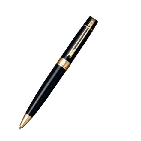9325 Ballpoint Pen Glossy black with Gold Trim | sheaffer