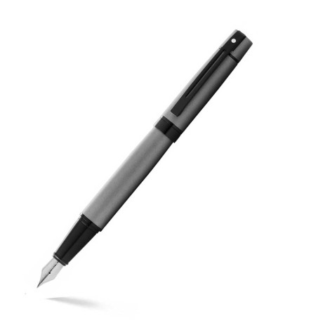 9345 Fountain pen matte gray with black | Sheaffer