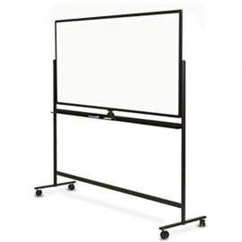 Adjustable White Board - Black Stand